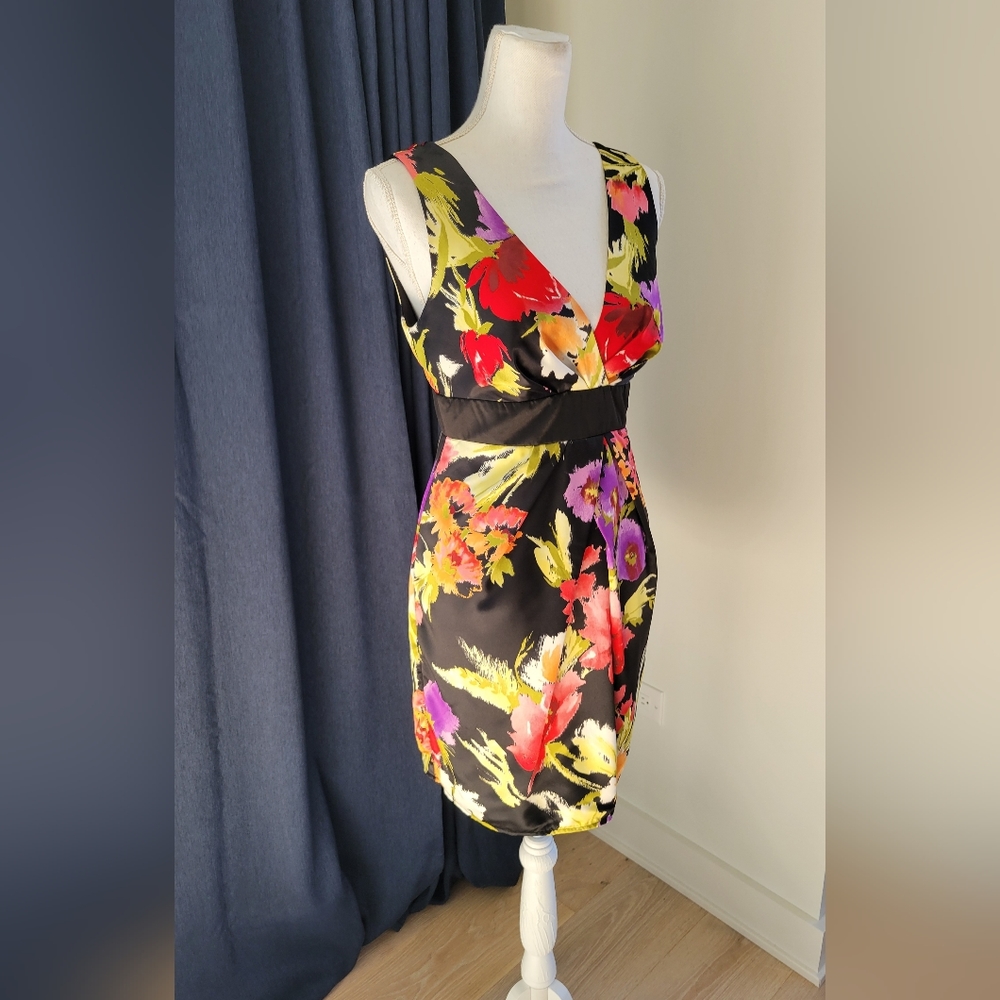 FOREVER 21 | Black Floral Dress